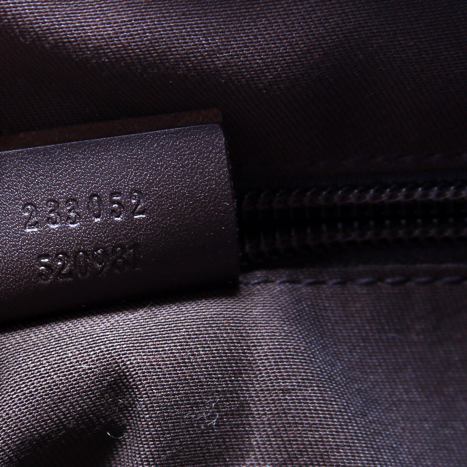 233052 GG Coated Canvas Medium Messenger Flap Bag