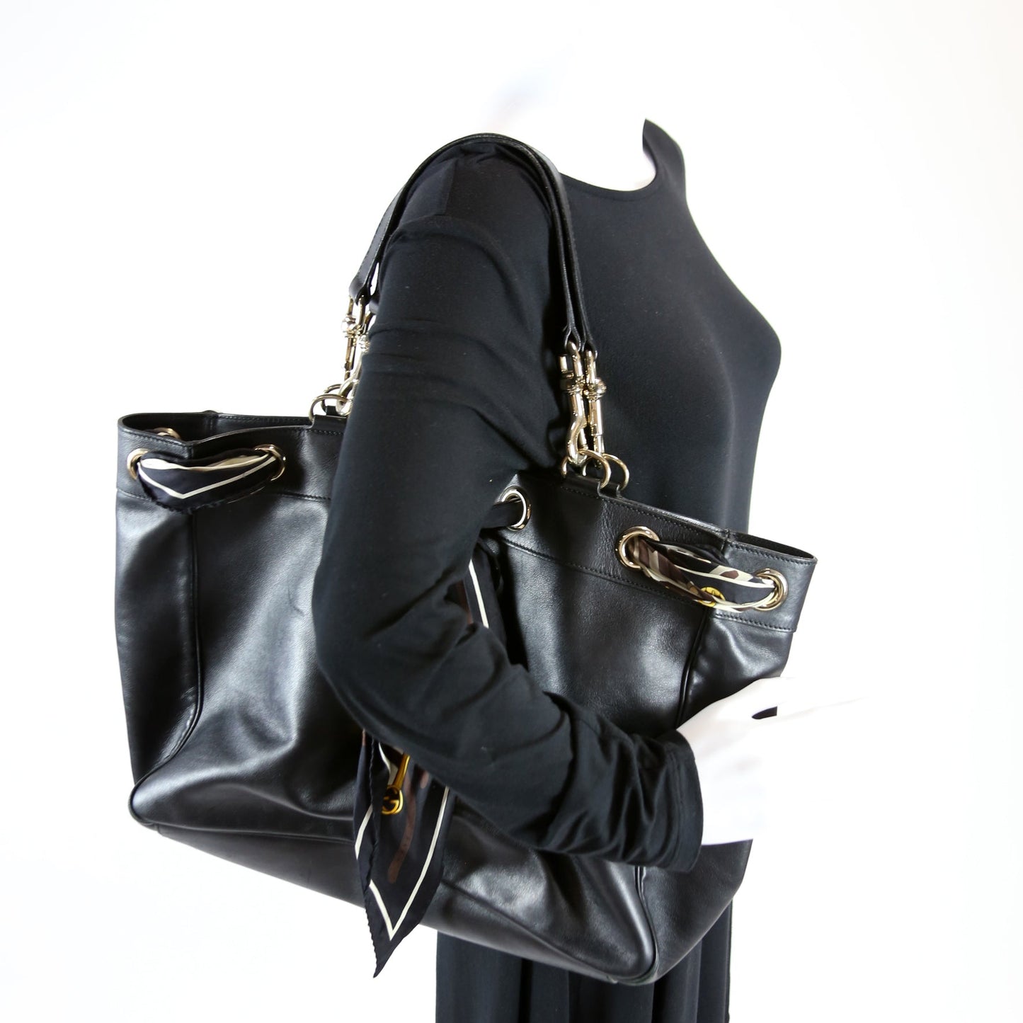 153033 Leather Positano Tote