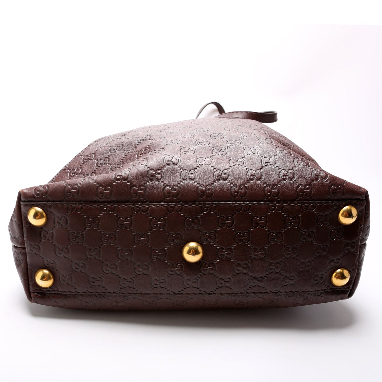 208940 Guccissima Leather Large Babouska Vertical Shopping Tote