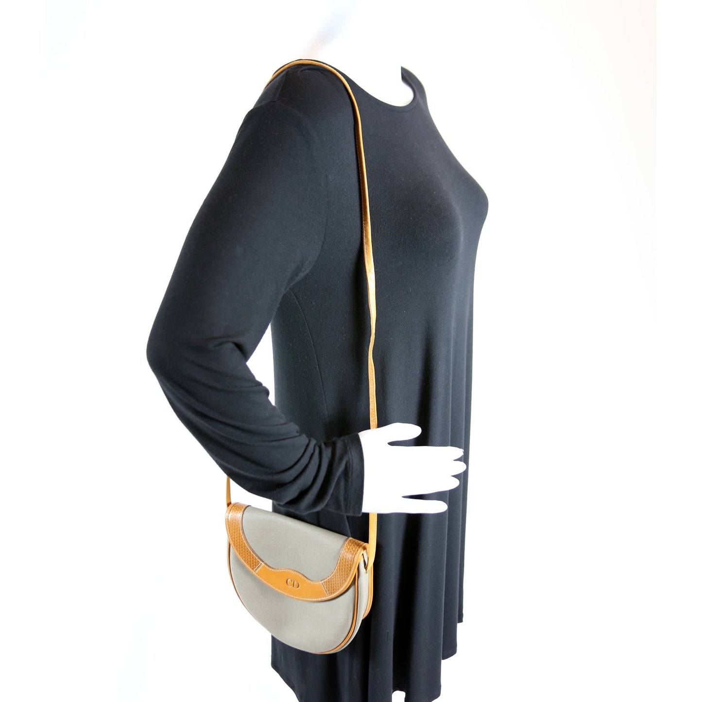 Cresent Vintage Clotch Crossbody