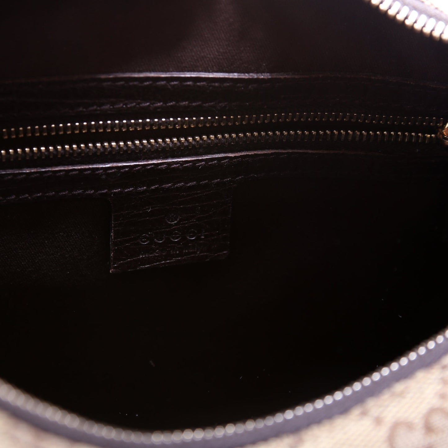 115867 Horsebit GG Canvas Hobo