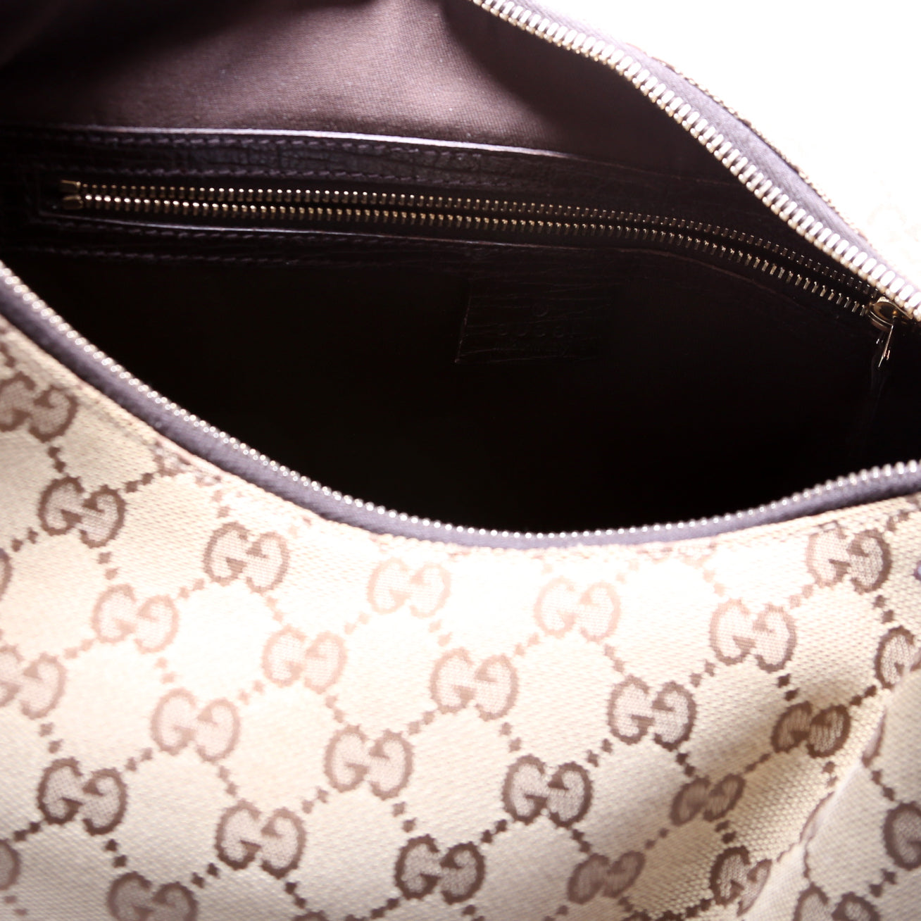 115867 Horsebit GG Canvas Hobo