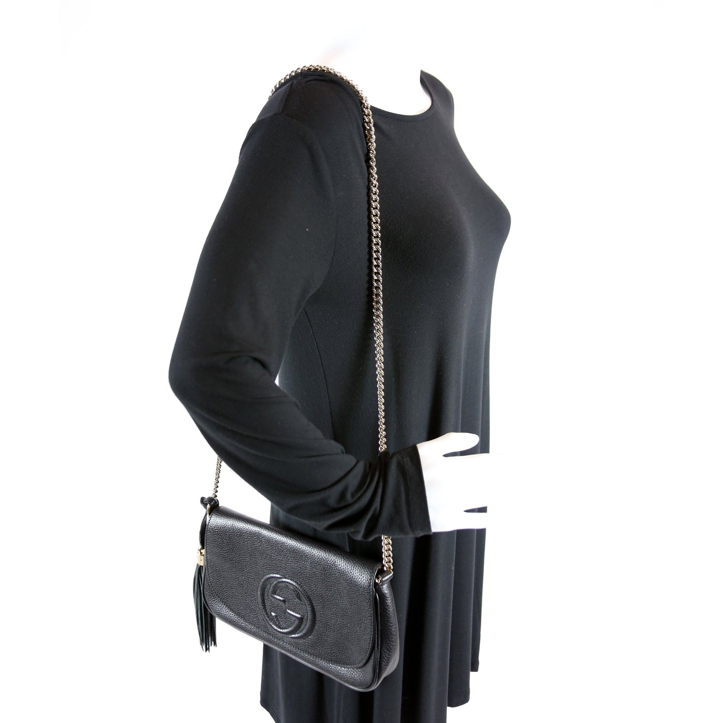 336752 Soho Chain Crossbody Medium
