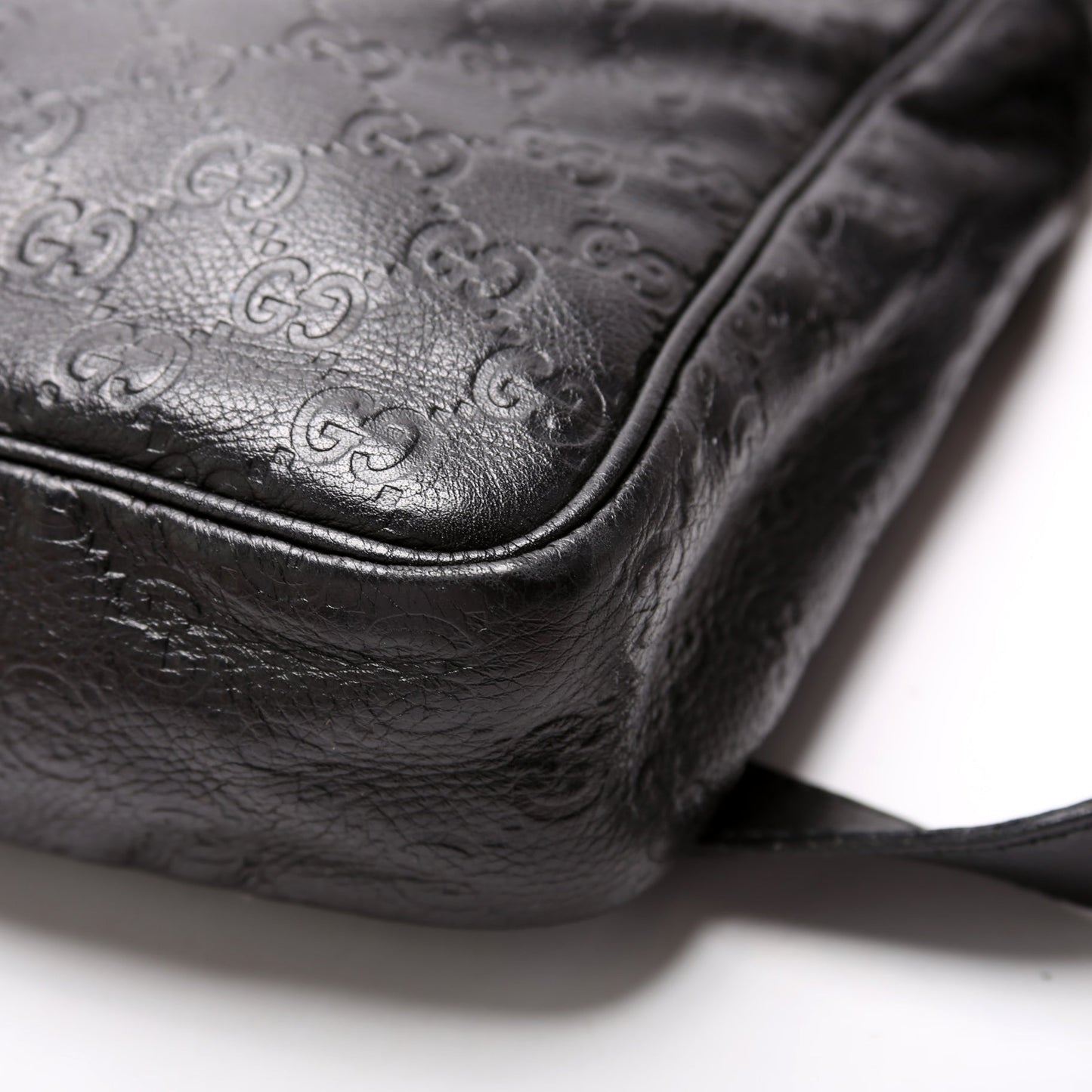 201448 Guccissima Leather Messenger Bag