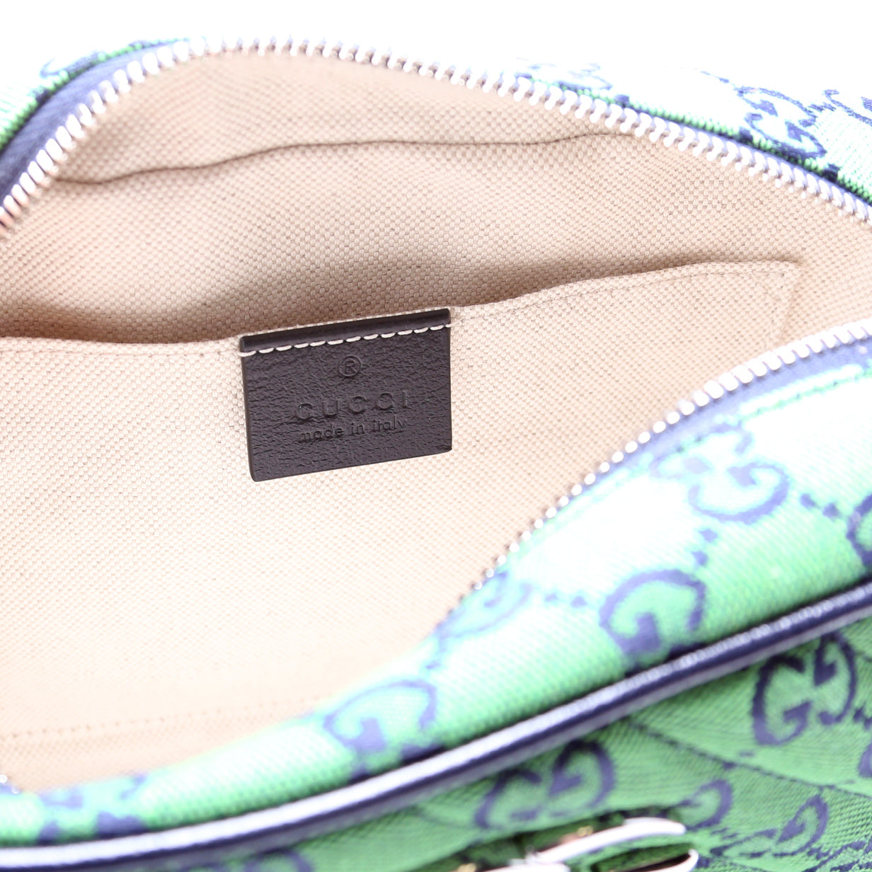 447632 Marmont Small Multicolor Canvas Camera Bag