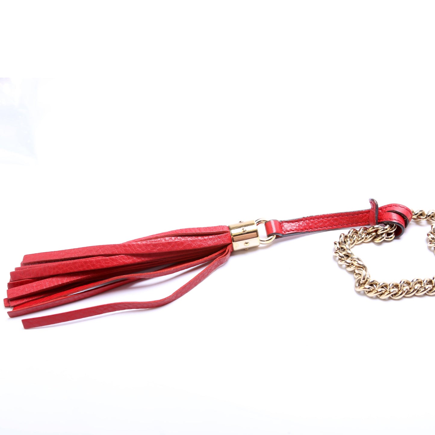 323190 Soho Chain Tassel Flap Small