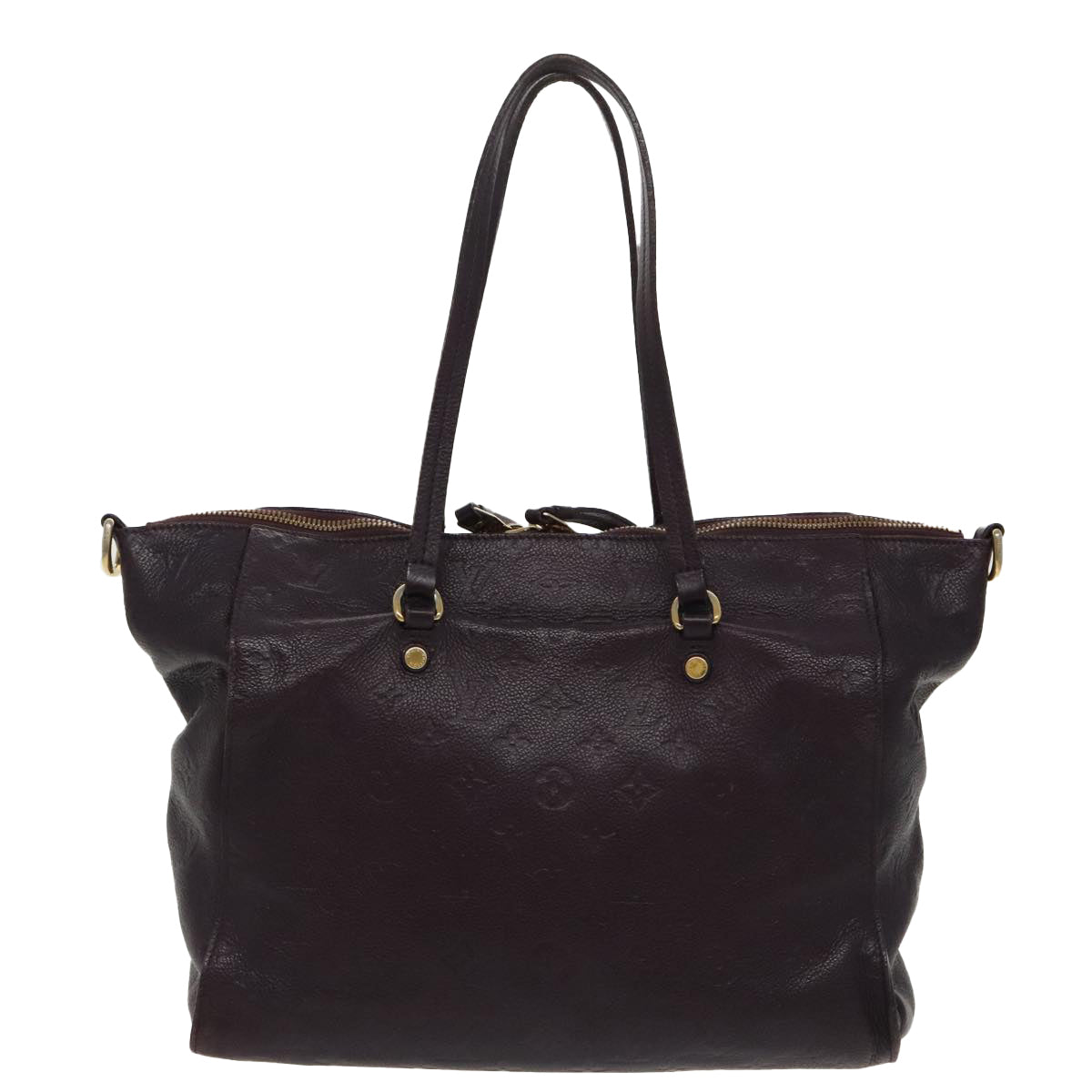 Louis Vuitton Lumineuse Purple Leather Shoulder Bag