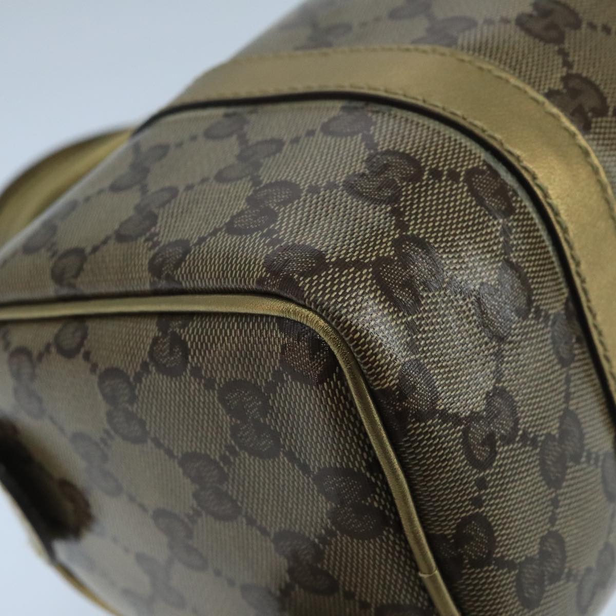 Gucci Gg Canvas Brown Canvas Handbag