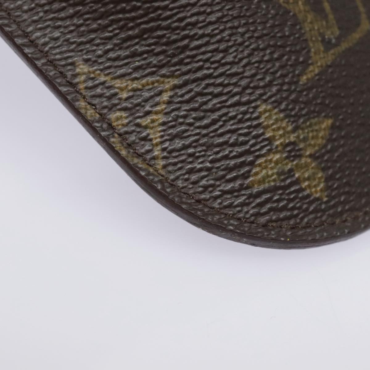 Louis Vuitton Glasses Case Brown Canvas Jewelleryset Jewelry
