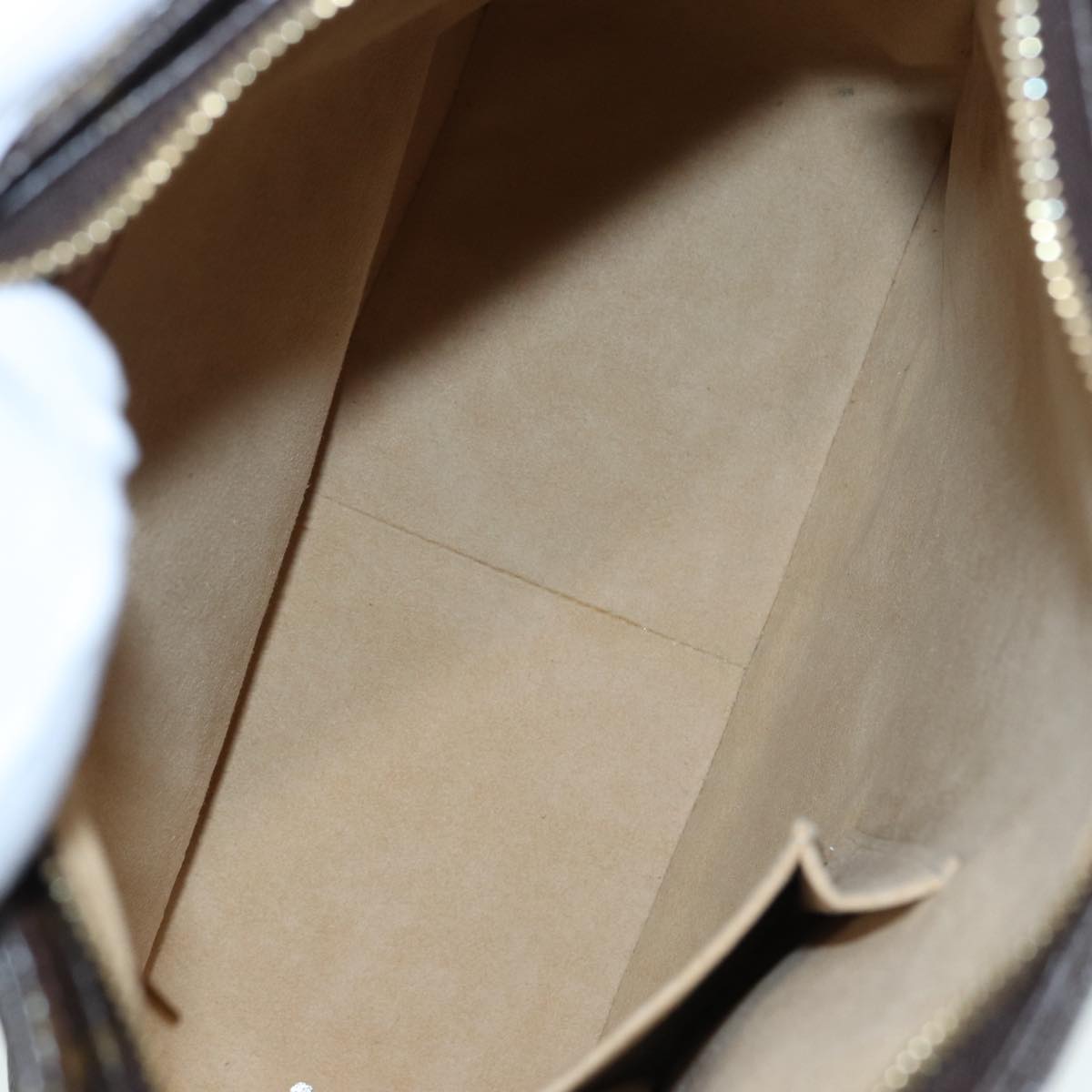 Louis Vuitton Looping Gm Brown Canvas Shoulder Bag