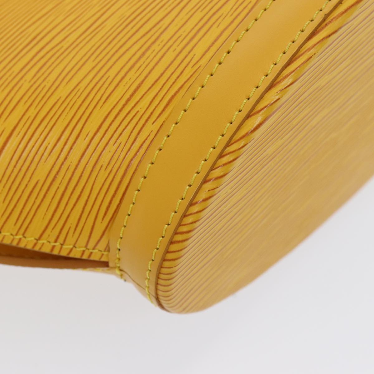 Louis Vuitton Saint Jacques Yellow Leather Handbag