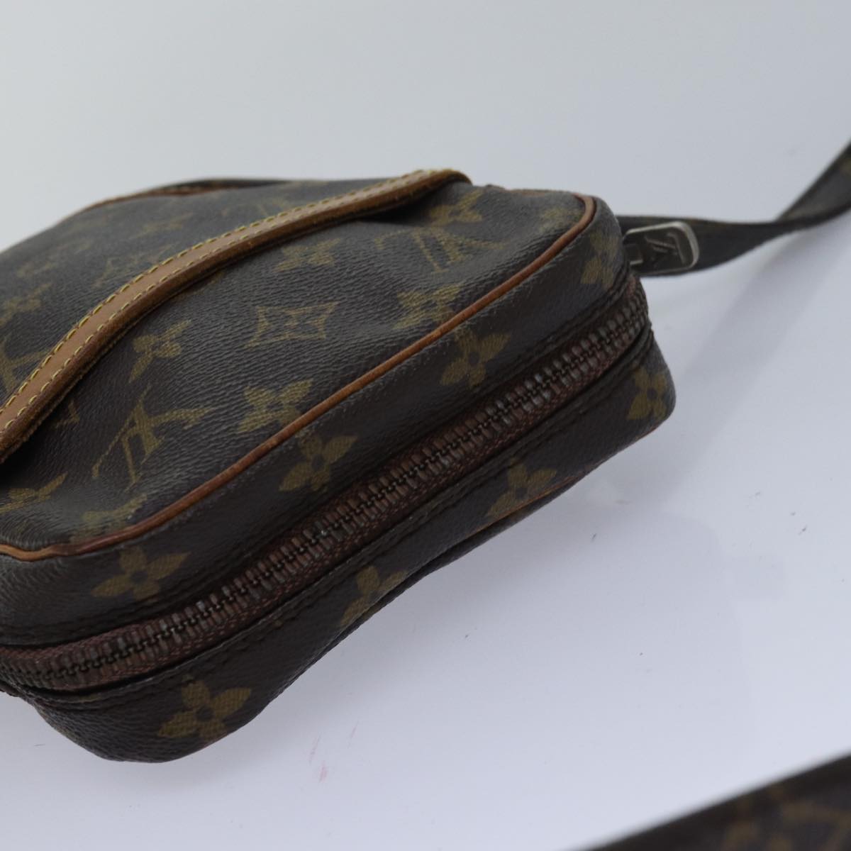 Louis Vuitton Danube Brown Canvas Shoulder Bag