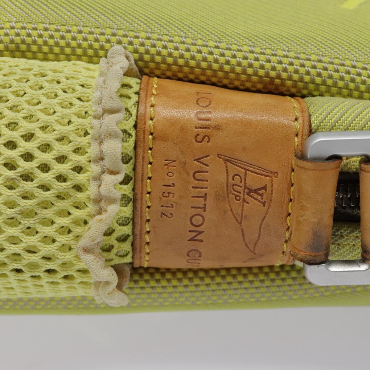 Louis Vuitton Weathery Green Canvas Shoulder Bag