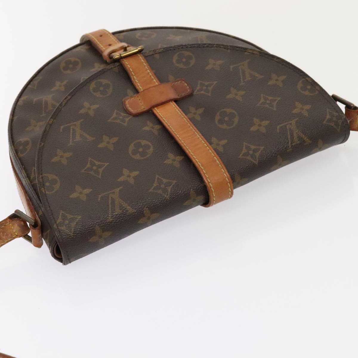 Louis Vuitton Chantilly Brown Canvas Shoulder Bag