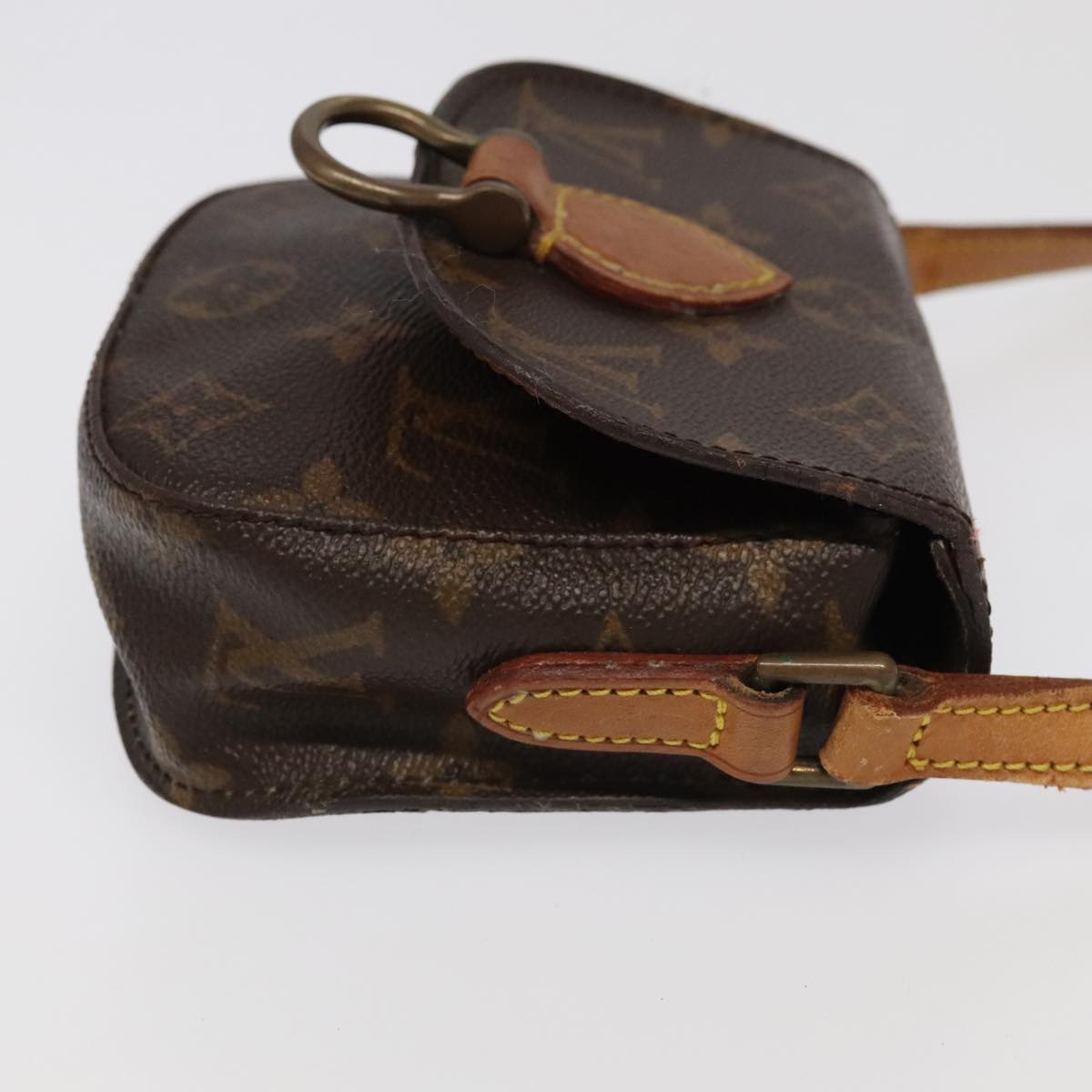 Louis Vuitton Saint Cloud Brown Canvas Shoulder Bag