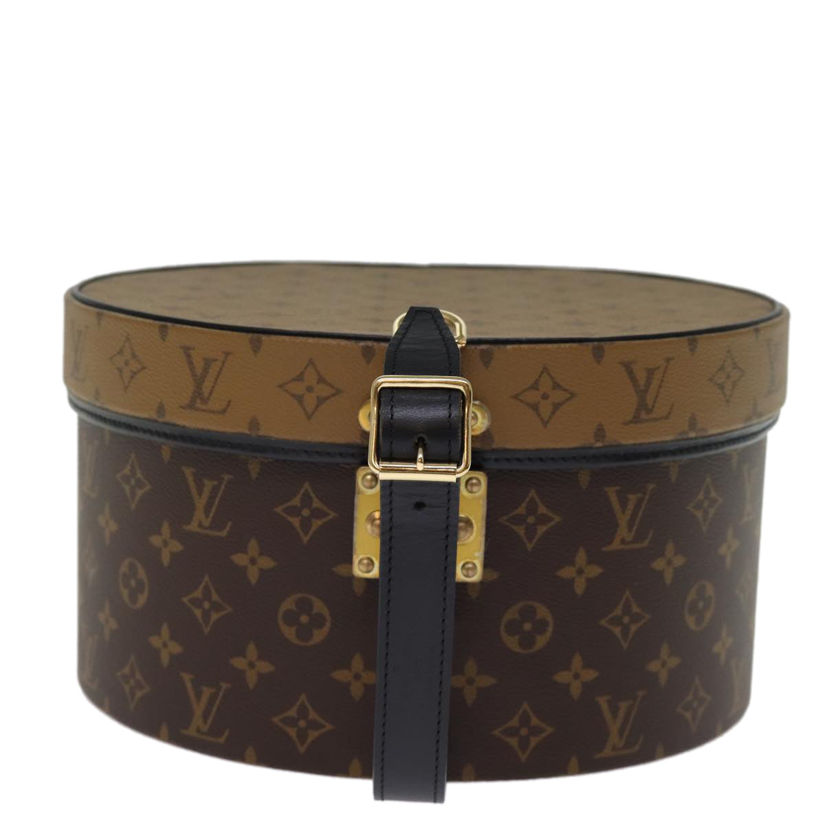 Louis Vuitton Reverse Brown Canvas Handbag