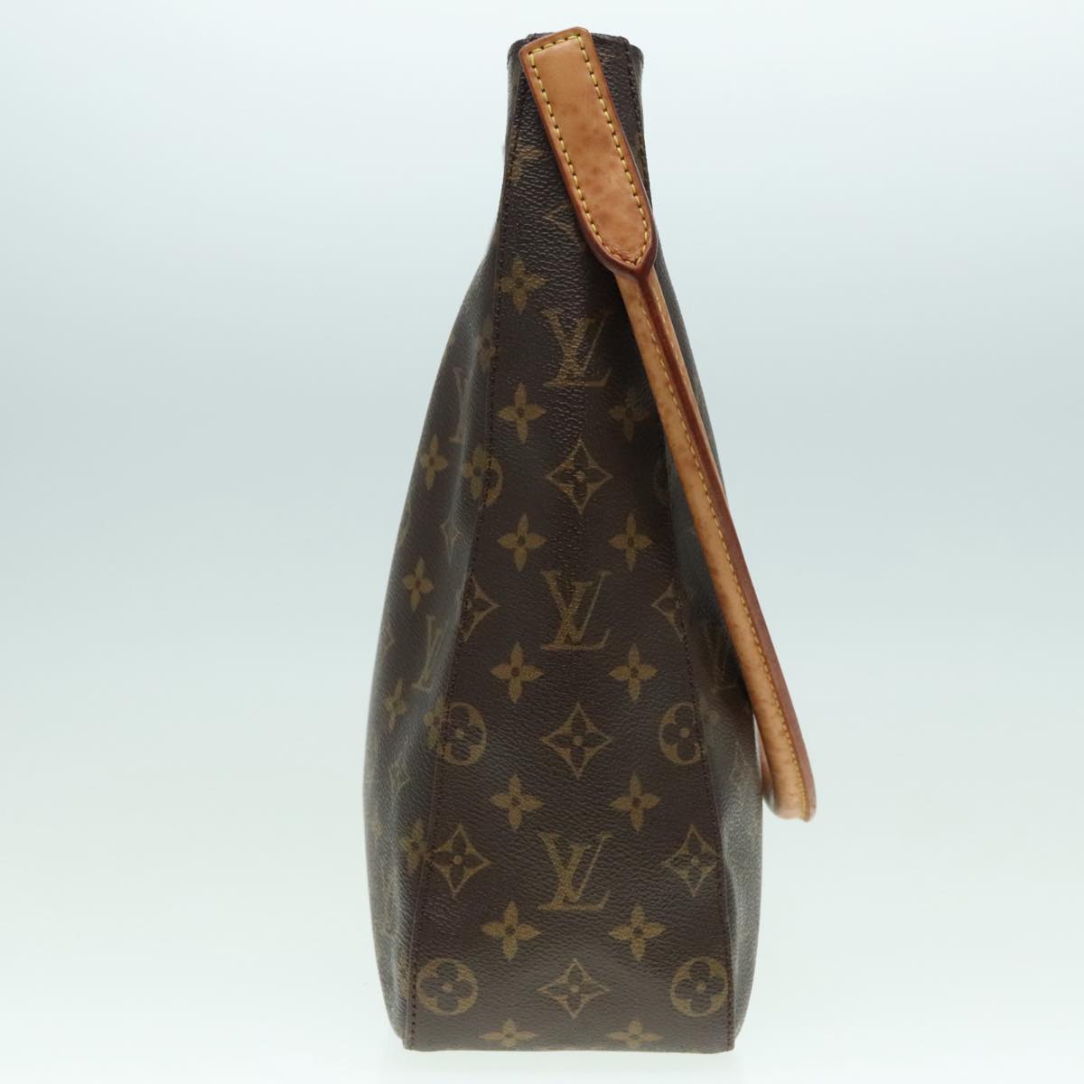 Louis Vuitton Looping Brown Canvas Shoulder Bag