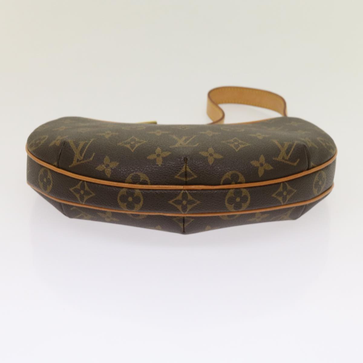 Louis Vuitton Croissant Brown Canvas Shoulder Bag