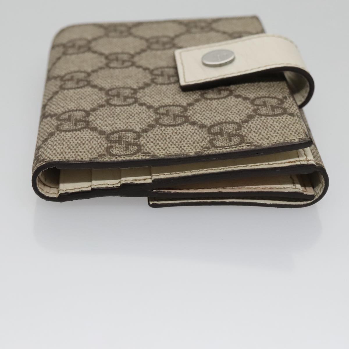 Gucci Beige Canvas Wallet