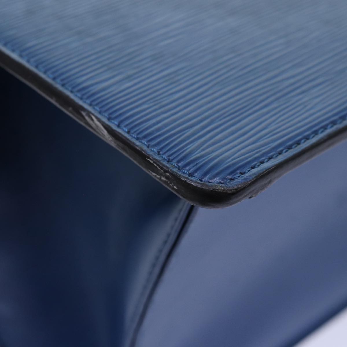 Louis Vuitton Riviera Blue Leather Handbag