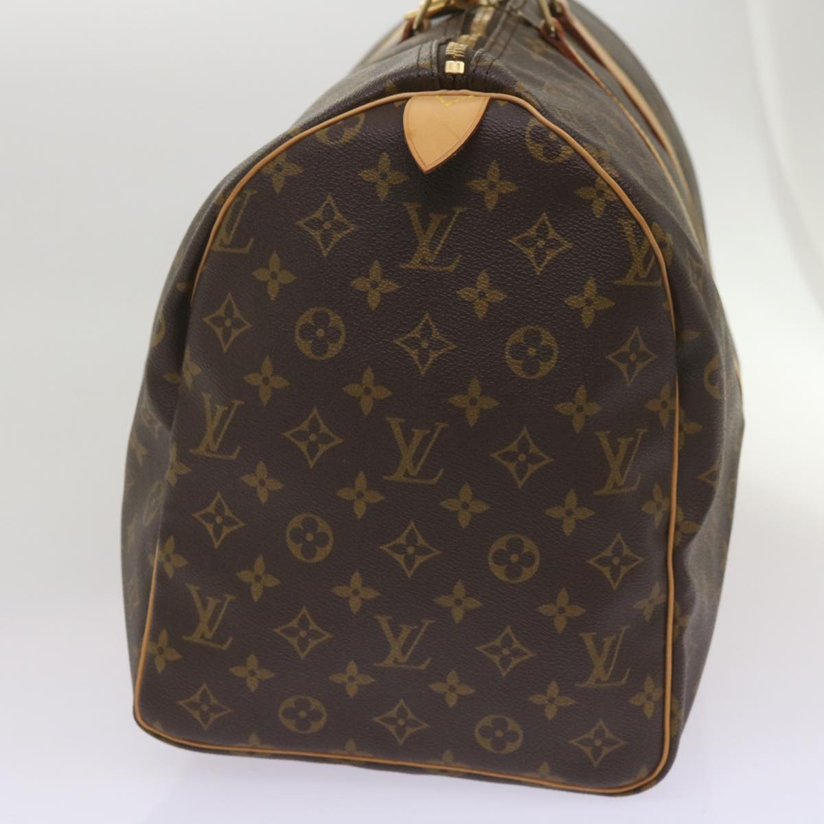 Louis Vuitton Keepall 50 Brown Canvas Travel Bag