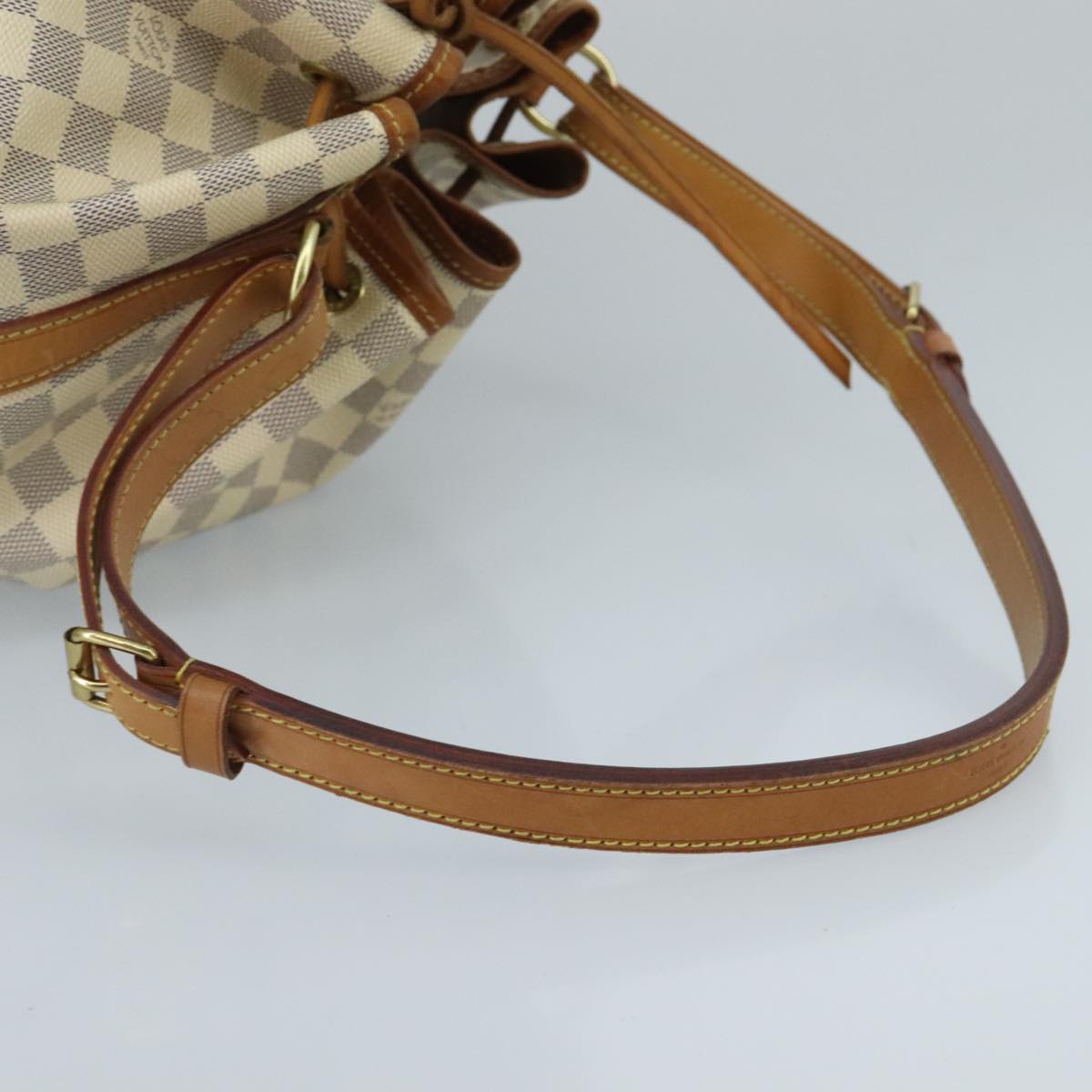 Louis Vuitton Noe Grey Canvas Shoulder Bag