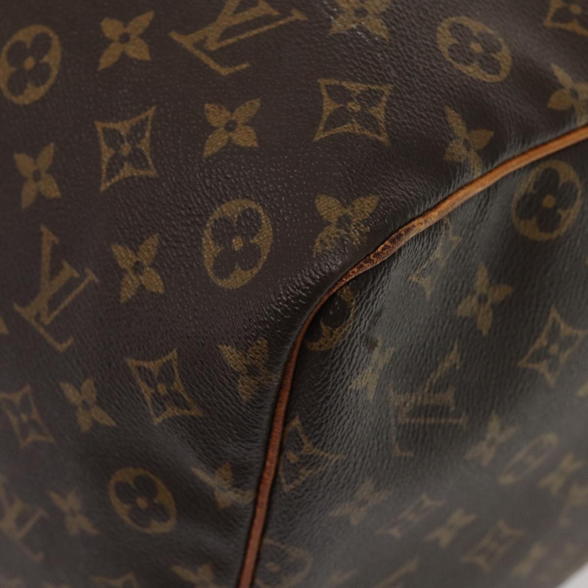 Louis Vuitton Keepall 60 Brown Canvas Travel Bag