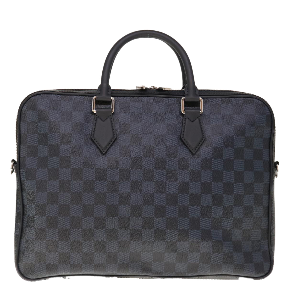 Louis Vuitton Dandy Grey Canvas Handbag