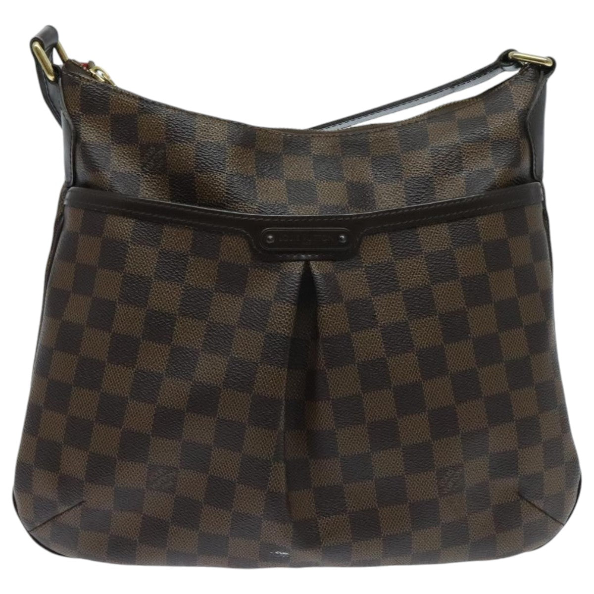 Louis Vuitton Bloomsbury Burgundy Canvas Shoulder Bag