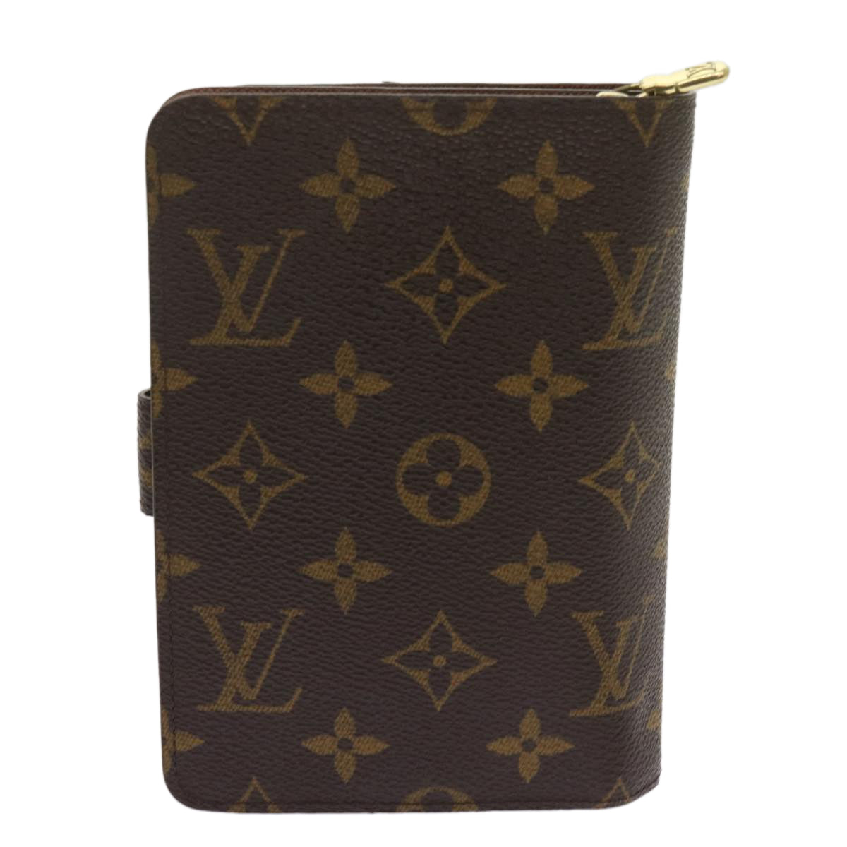 Louis Vuitton Porte Papier Zip Brown Canvas Wallet