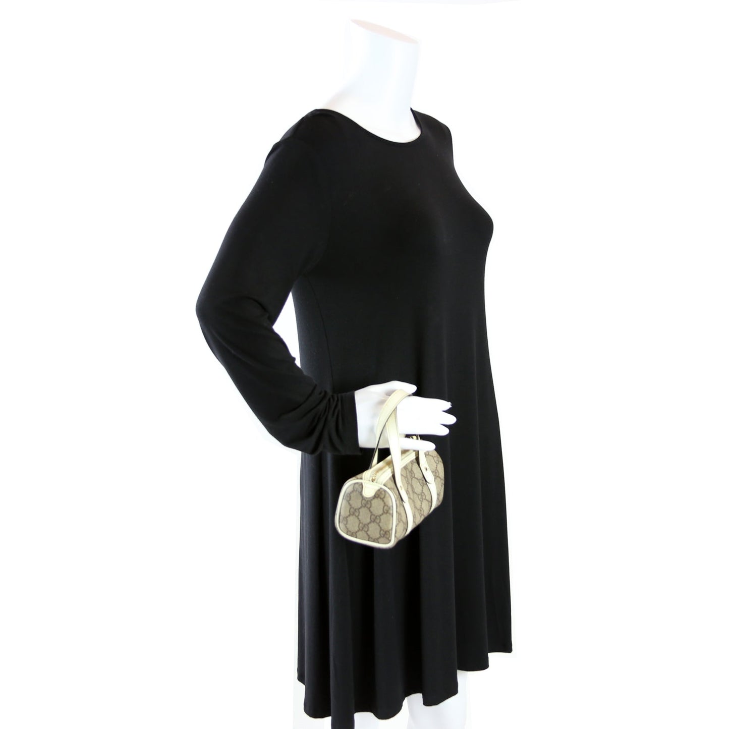 190400 GG Supreme Mini Joy Boston Bag