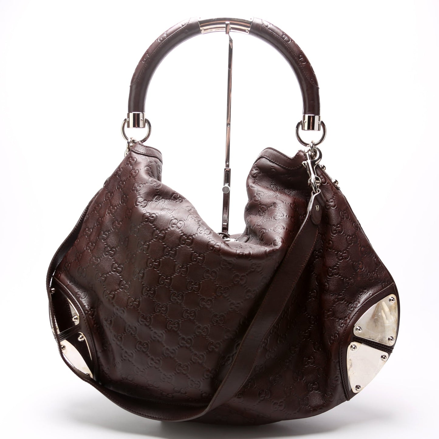 177088 Guccissima Indy Top Handle Hobo