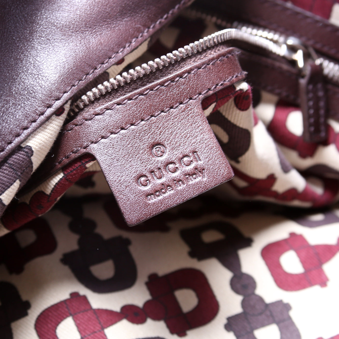 177088 Guccissima Indy Top Handle Hobo