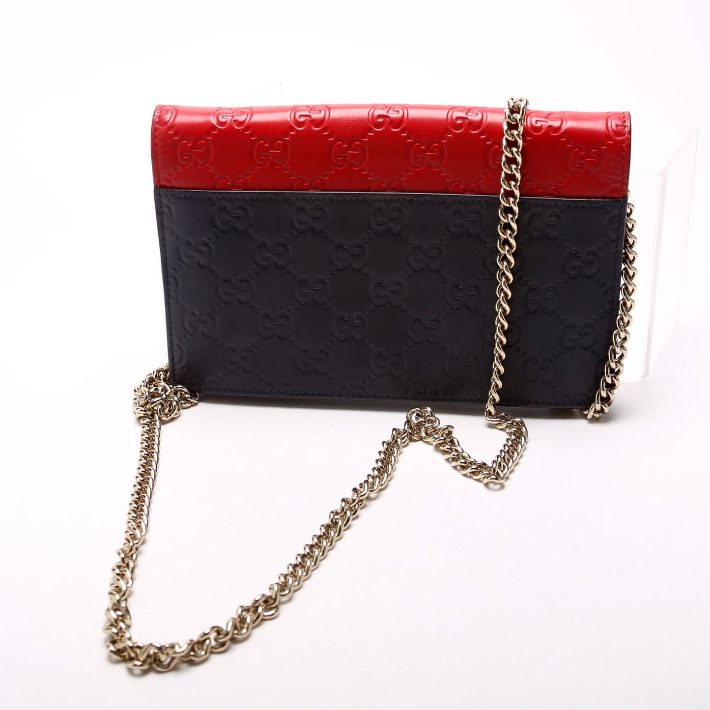 431408 Guccissima Chain Wallet