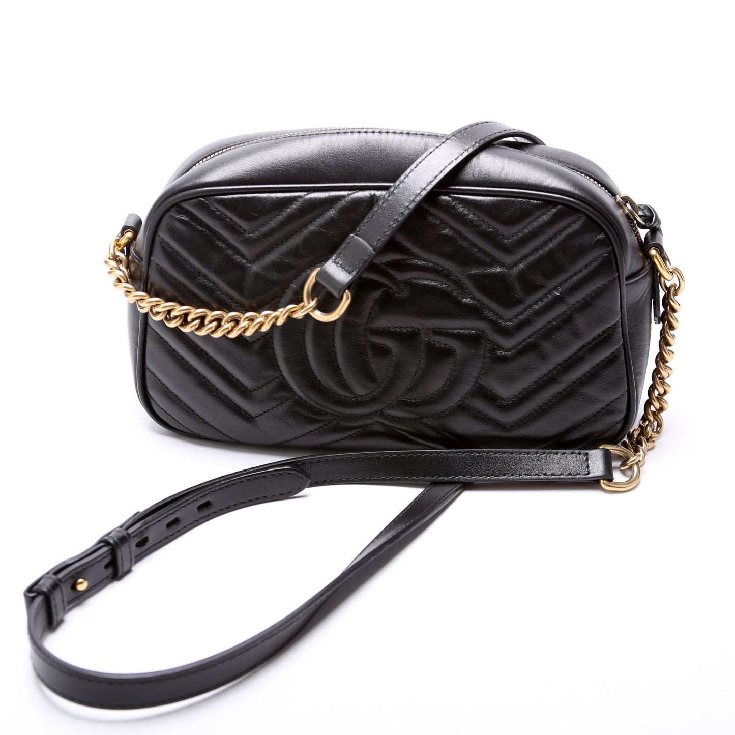 447632 Marmont Small Leather Camera