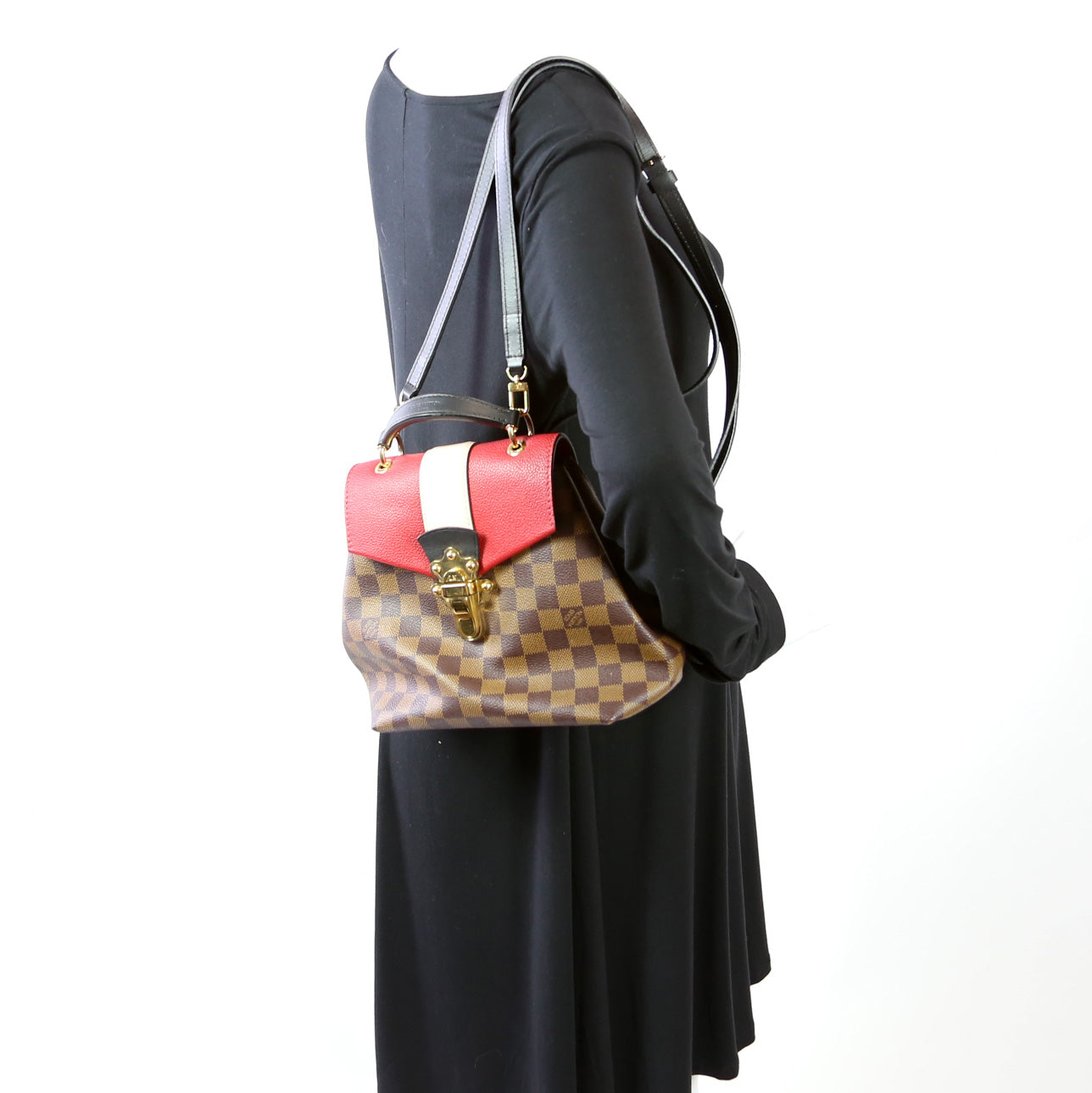 Clapton Backpack Damier Ebene