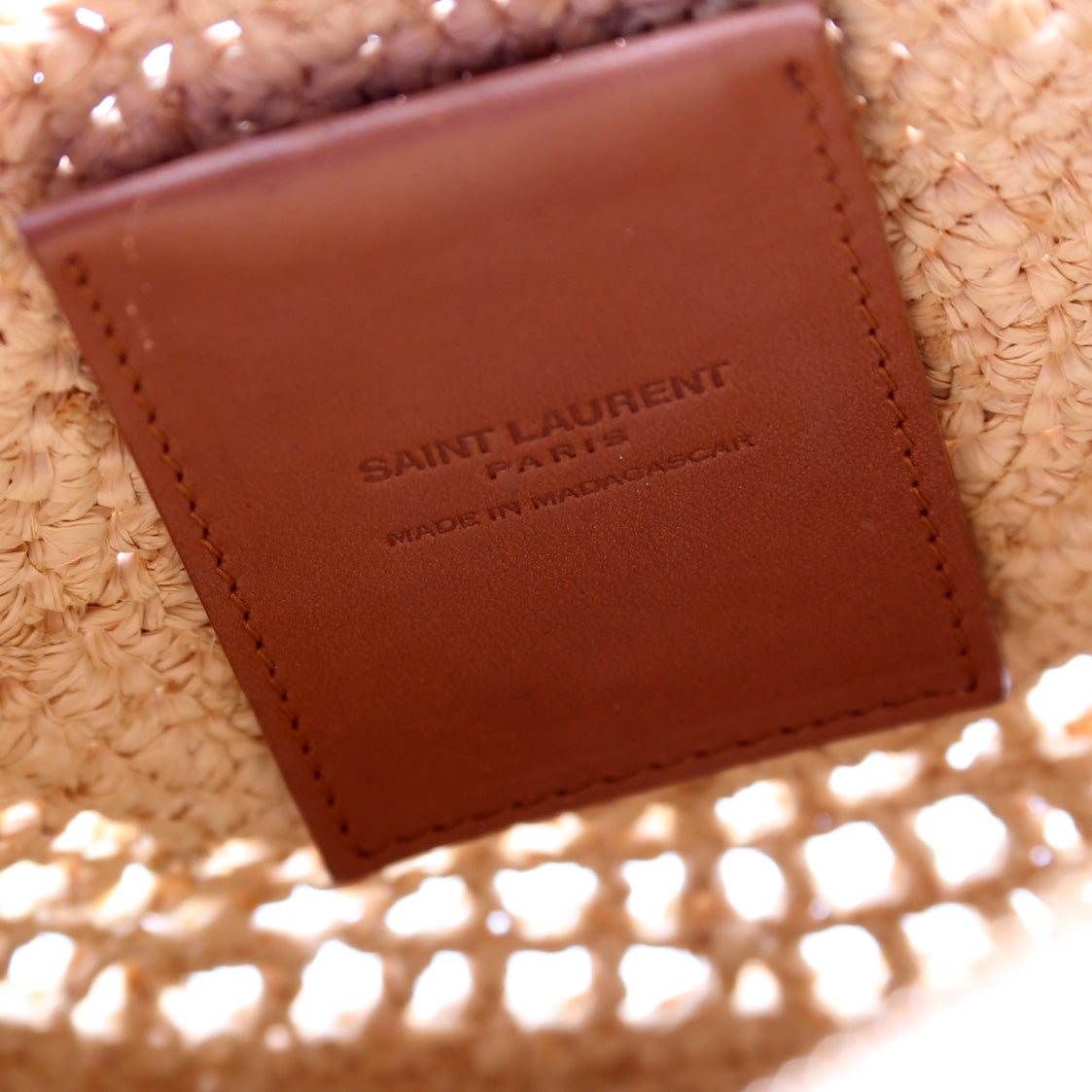 Raffia Woven Sac Round Crossbody