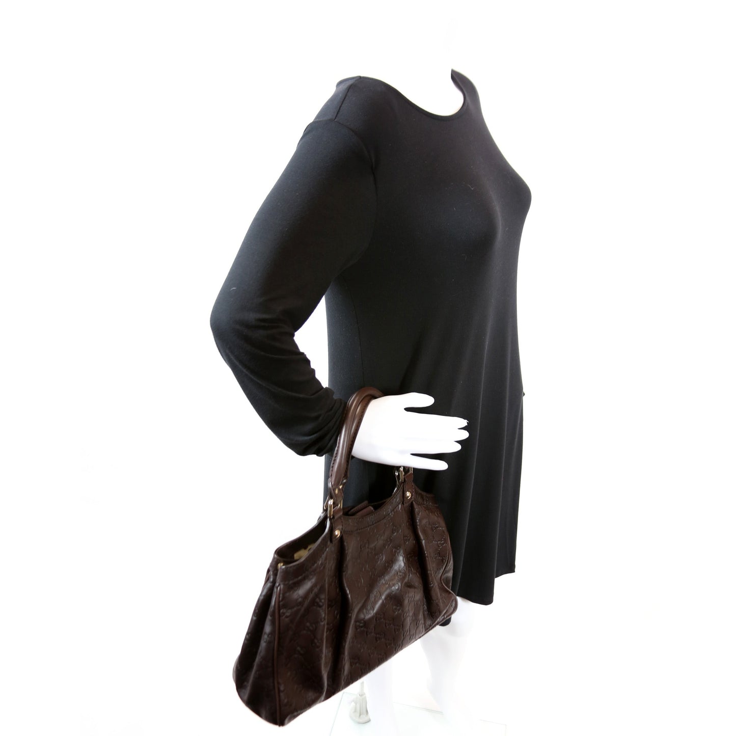 211944 Sukey GG Leather Medium