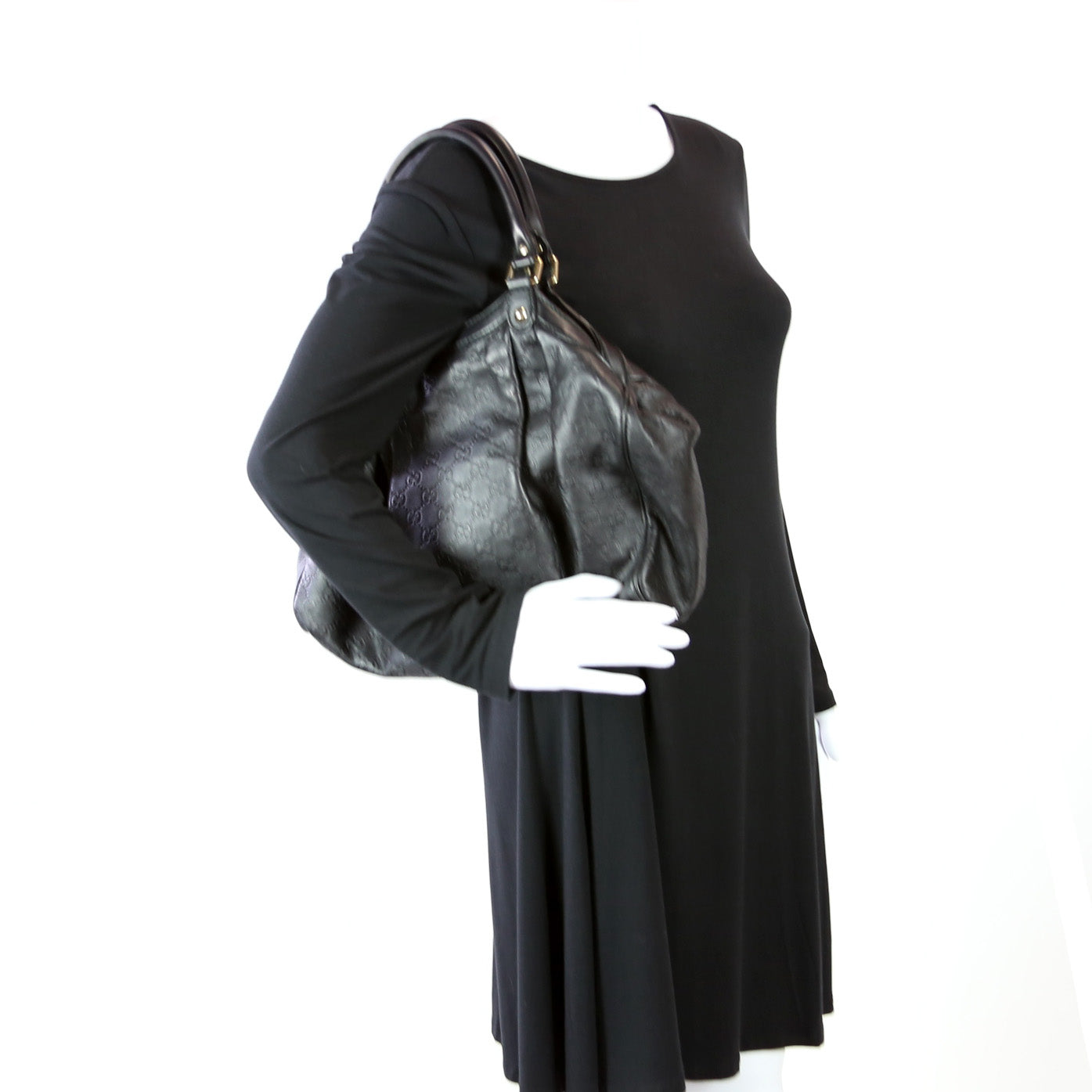 211944 Sukey GG Leather Medium