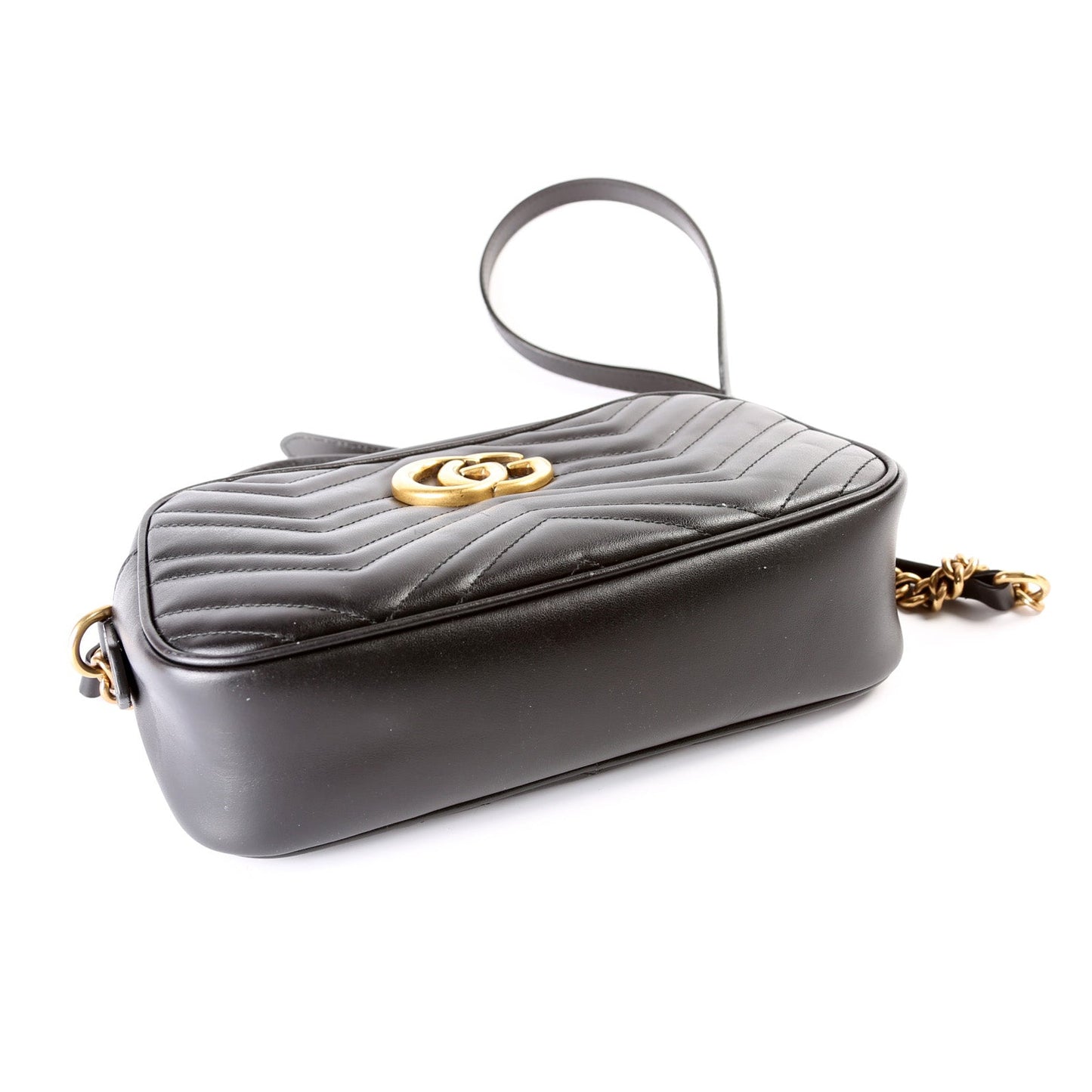 447632 Marmont Small Leather Camera