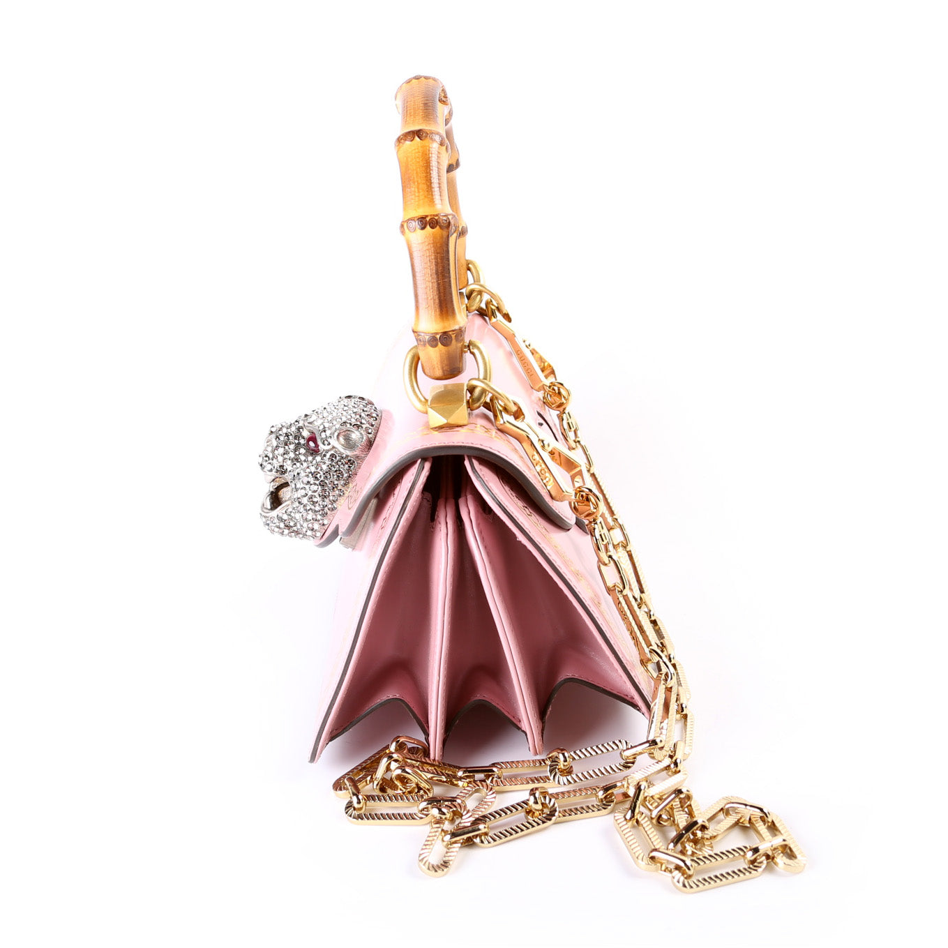 488667 Mini Thiara Bamboo Top Handle Bag