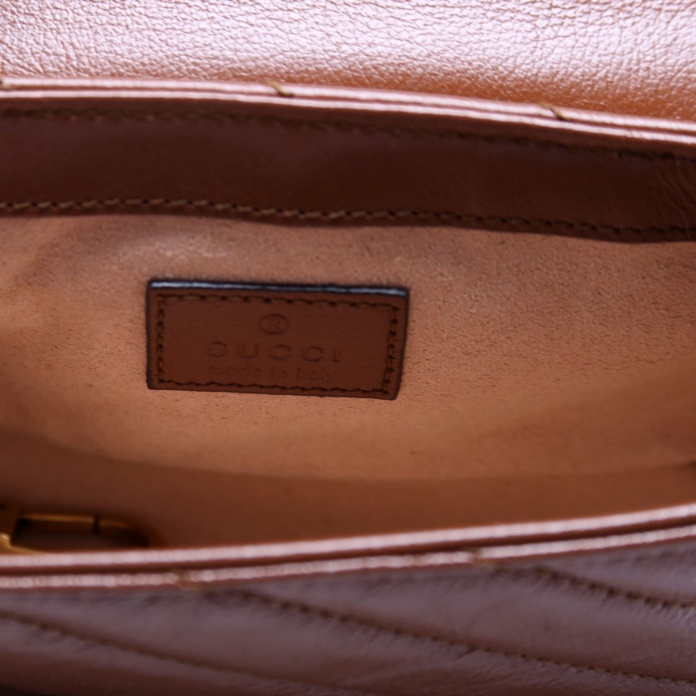 476433 Marmont Leather Super Mini Flap