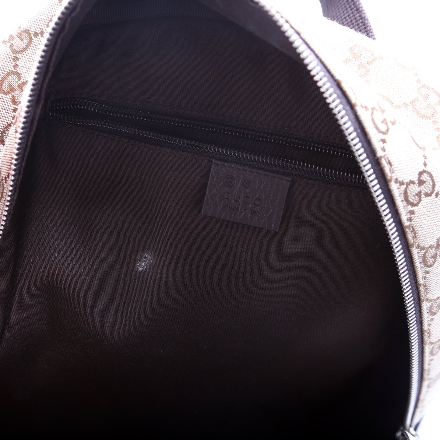 GG Canvas Travel Backpack 449906