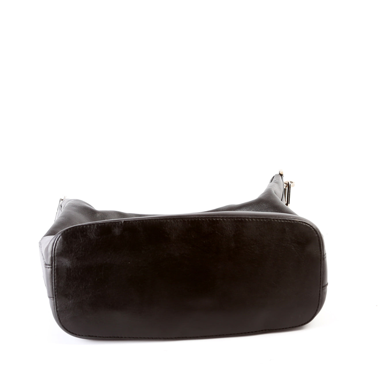 01 3874 Leather Chain Shoulder Bag