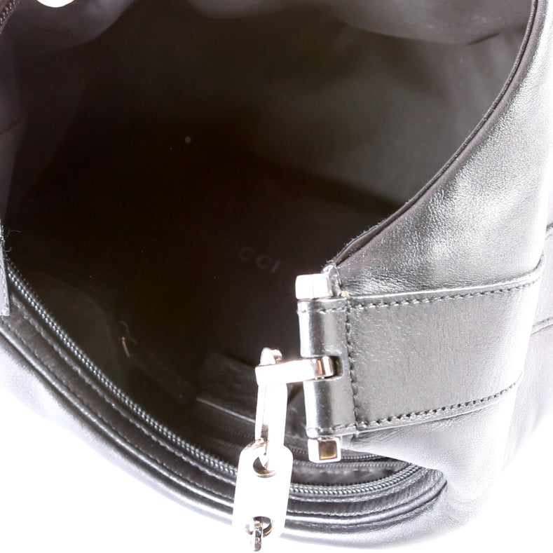 01 3874 Leather Chain Shoulder Bag
