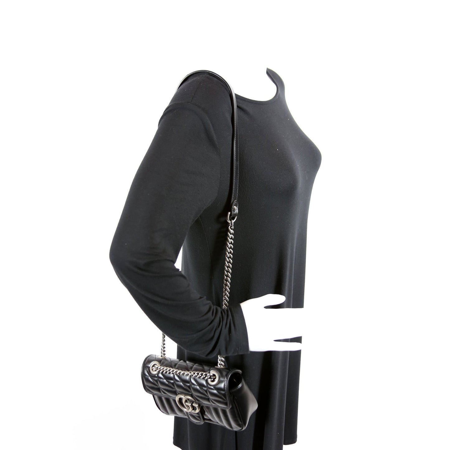 446744 Marmont Aria Shoulder Mini Flap