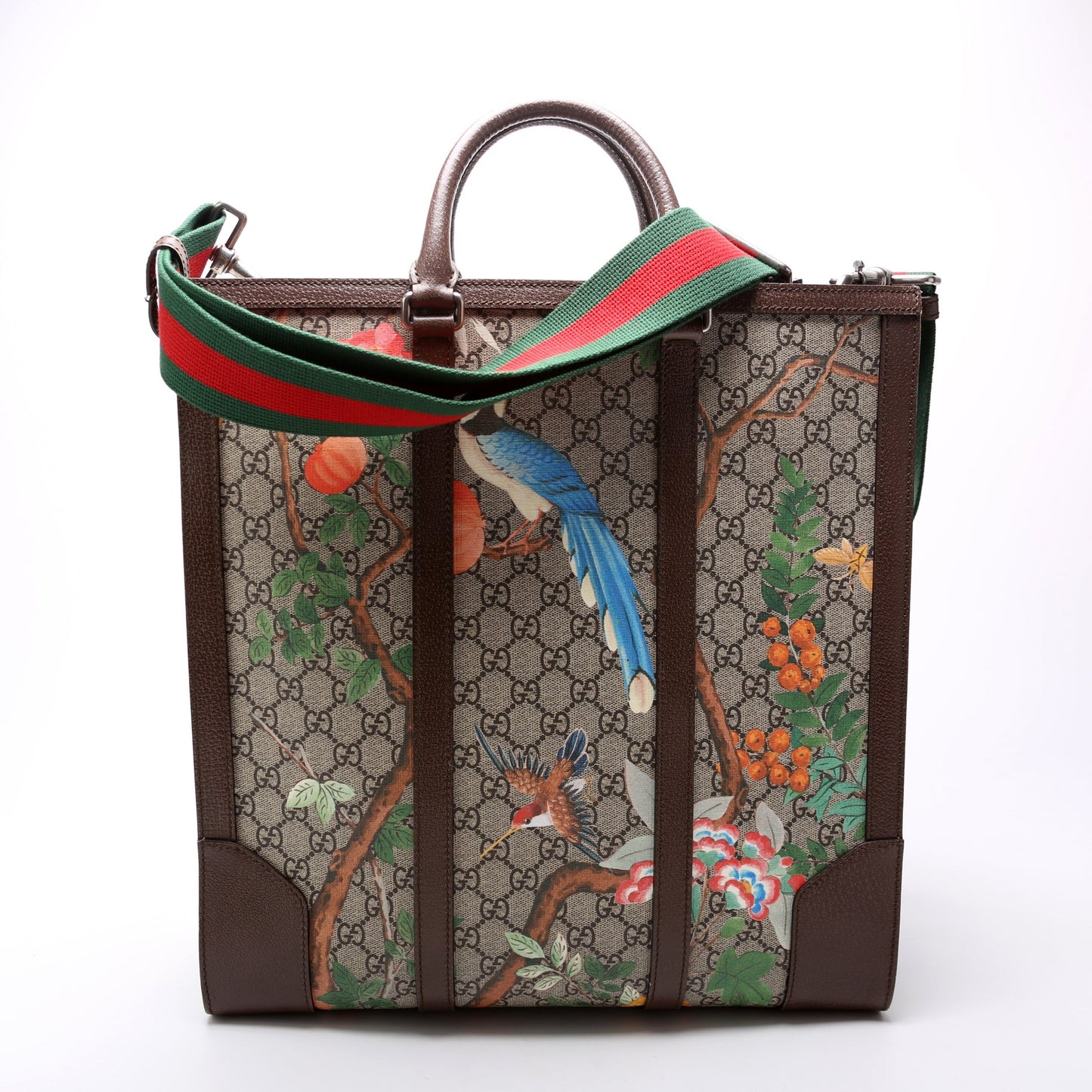 406387 GG Supreme Tian Vertical Tote