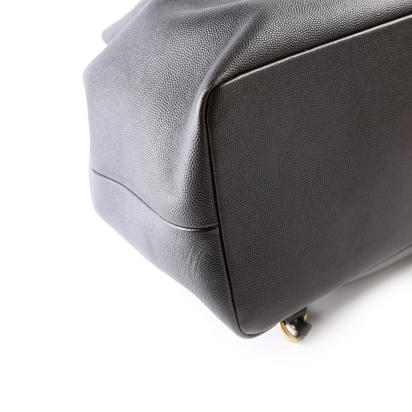 Deauville Studded Backpack Caviar 28M