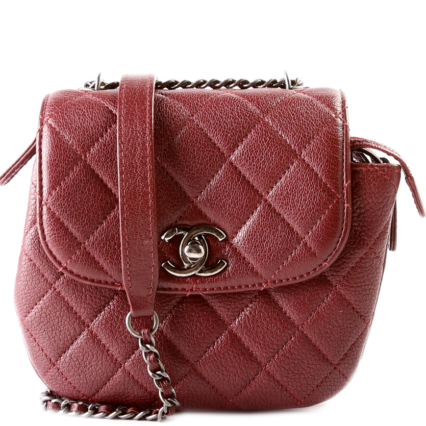 CC Waiter Flap Crossbody Bag Goatskin 21M