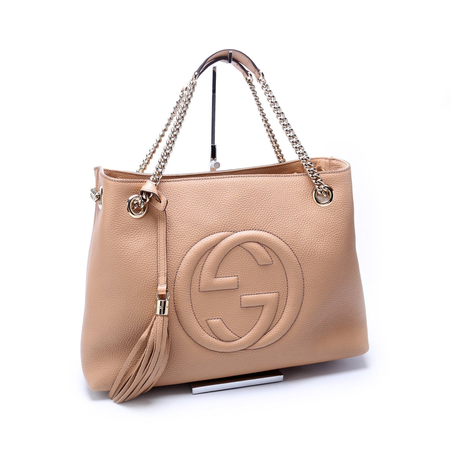 308982 Soho Leather Shoulder Medium